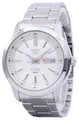 Produktbild: Seiko 5 Automatic 21 Jewels Weiß Zifferblatt Edelstahl SNKM83K1 50M Herrenuhr