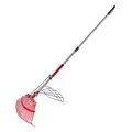 Produktbild: Universal Rechen Laubrechen mit Greifer und Teleskop Alustiel Breite 53 cm