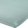 Produktbild: Erwin Müller Topper-Spannbettlaken Freising Elasthan-Jersey-Stretch - Jade Größe 120x200 cm - 130x220 cm - dehnbar, antipilling, bügelfrei, Rundumgummi