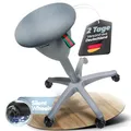 Produktbild: SteinLife Bürohocker Ergonomisch [TESTSIEGER] Rollhocker Höhenverstellbar