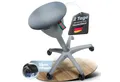 Produktbild: Steinlife Arbeitshocker Ergonomischer Bürohocker [Aktives Sitzen, Gesunde Haltung] (Rollhocker mit Kratzerfreien Rollen, Höhenverstellbar [53-73cm] Ergonomischer Hocker für Büro, Arbeitshocker rutschfest Drehhocker)