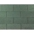 Produktbild: 3 m2 Rechteckschindeln grün,Schindeln Dachschindeln Dachpappe - Naturbelassen