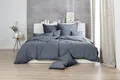 Produktbild: Hahn Renforce Bettwäsche 155x220  stonewashed grau anthrazit 123061-888