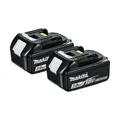 Produktbild: Makita 2 x BL1830 B, Ladekontrolle, Fachhändler, 18V  3Ah, original, 197599-5