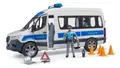 Produktbild: Bruder Spielzeug 02683 MB Sprinter Polizei Bus Figur Polizist Zubehör Neuheit