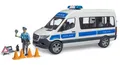 Produktbild: Bruder 02683 MB Sprinter Polizei Unfallaufnahme + Figur Polizist Police