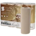 Produktbild: Satino Küchenrolle PureSoft 3-lagig, 64 Blatt je Rolle, natur, Recycling, 4 Rollen