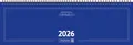 Produktbild: 2026 Brunnen Querterminbuch 775 420×137 mm blau