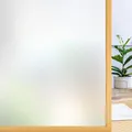 Produktbild: Fensterfolie Sichtschutz blickdicht UV Schutz selbsthaftend Milchglasfolie