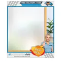 Produktbild: Sichtschutzfolie Milchglas 44,5x200 cm Selbsthaftend Anti UV