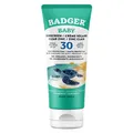 Produktbild: Badger Baby Clear Zinc Sunscreen Cream SPF 30 (Sonnencreme, SPF 30, 87 ml) (56624960)