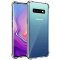 Produktbild: CoolGadget Rugged Handyhülle für Samsung Galaxy S10 Plus Rugged Case, stoßdämpfende TPU Hülle Transparent Klar, kompatibel mit Samsung Galaxy S10 Plus (6,4 Zoll)