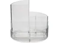 Produktbild: Stifteköcher MAUL MAULrundbox, 6 Fächer inkl. Zettel- & Brieffach, Ø 140 x H 125 mm, ABS-Kunststoff, glasklar