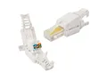 Produktbild: PremiumX 10x Netzwerkstecker RJ45 für CAT5e für Verlegekabel werkzeuglos Netzwerk-Adapter
