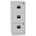 Produktbild: BISLEY Home PFA 3 Hängeregistraturschrank lichtgrau 3 Schubladen 41,3 x 40,0 x 101,5 cm, 1 St.
