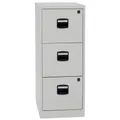 Produktbild: BISLEY Home PFA 3 Hängeregistraturschrank lichtgrau 3 Schubladen 41,3 x 40,0 x 1