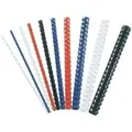 Produktbild: Fellowes Plastic Comb - Plastic binding comb - 19 mm - 21 Ringe - A4 (210 x 297 mm) - Schwarz - 100 Stck. (5347703)