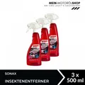 Produktbild: Sonax Insektenentferner Autopflege Reiniger Außenreinigung Glas Lack 3x500 ML