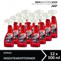Produktbild: Sonax Insektenentferner Autopflege Reiniger Außenreinigung Glas Lack 12x500 ML
