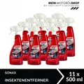 Produktbild: Sonax Insektenentferner Autopflege Reiniger Außenreinigung Glas Lack 11x500 ML