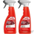 Produktbild: 2x 500ml SONAX INSEKTENENTFERNER REINIGER AUTO LACK KUNSTSTOFF GLAS