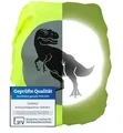 Produktbild: EANAGO Premium Regenschutz für Schulranzen und Rucksack - mit großem Sicherheitsreflektor - 100% wasserdichte Regenhülle - universell passend - Regenüberzug Ranzenhülle (Gelb_Dino)