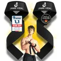 Produktbild: ® TESTSIEGER Zughilfen – Lifting Straps mit Silikon-Grip – PREMIUM Gepolstert...