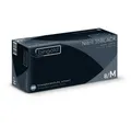 Produktbild: Bingold Einweghandschuhe Einmalhandschuhe Nitril 35BLACK, schwarz, Größe L, 100-er Pack (1-St)