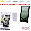 Produktbild: BRESSER Wetterstation Meteo Temp innen/außen mit Außensensor Funkuhr Temperatur