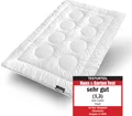 Produktbild: John Cotton Microfaserbettdecke Royal, Bettdecken für Sommer und Winter, Füllung: aus voluminöser und flauschiger Polyester, Bezug: Microfaser, 100% Polyester, Bettdecke 135x200 cm, 155x220cm, hochwertige Qualität