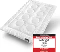 Produktbild: John Cotton Microfaser Bettdecke ROYAL weiß Polyester 135x200cm normal