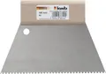 Produktbild: KWB Zahnspachtel, Trapezspachtel, Holzgriff, Kleberspachtel, Maurerkelle, 180 mm