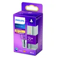 Produktbild: Philips LED-Leuchtmittel Filament Röhrenform Kühlschrank T25 E14 2,1W warmweiß klar