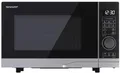 Produktbild: Sharp YC-PG204AE-S Stand-Mikrowelle Grill 45,5cm breit 20 Liter 700W 1746202