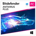 Produktbild: Bitdefender Antivirus Plus|1, 3 o. 5 PC| 1 Jahr stets aktuell|Download|eMail|ESD