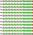 Produktbild: STABILO - Ergonomischer Dreikant-Bleistift für Rechtshänder - EASYgraph in grün - 12er Pack - Härtegrad 2B
