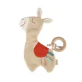 Produktbild: Sigikid Baby-Schnuffeltuch Lama Vanilla, mit Holzring Stofftier Plüschtier