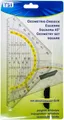 Produktbild: TSI Schreibwaren Geodreieck Geodreieck 25cm mit Griff