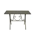 Produktbild: Gartentisch 120 Lily Metalltisch Terrassentisch HTI-Living