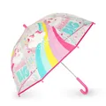 Produktbild: LEGAMI Kinder Regenschirm Dancin In The Rain EINHORN Unicorn Mädchen Rosa neu