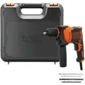Produktbild: Akku-Schlagbohrmaschine – 710 w – black+decker – mit Koffer, Seitengriff, 4 Bits – BEH710K-QS