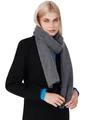 Produktbild: Style & Republic Kaschmir Schal Damen aus 100% Cashmere - dein kuscheliger Premium Schal für stilvolle Herbst- & Winter-Momente - Grau