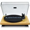 Produktbild: Lenco Plattenspieler L-30WD braun, mit USB, Riemenantrieb, halbautomatisch