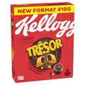Produktbild: Kellogg's Tresor Choco Nut Flavour (1 x 410 g) – x mit Schokoladen-Haselnuss-Geschmack – Tresor. Crazy Tasty.
