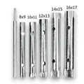 Produktbild: Steckschlüssel Satz 8-17mm Kant 6 Teilig SET Sechskant Schlüssel Rohrschlussel