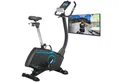 Produktbild: Skandika Ergometer Heimtrainer, Fahrrad Atlantis, mit App Steuerung, Kinomap, 10kg Schwungmasse, Pulsmessung, 32 Stufen, geräuscharm Transportrollen