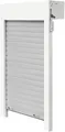 Produktbild: Schellenberg Aufsatzrollladen Komplettset PVC Mini  80 x 100 cm weiß/grau, 20097