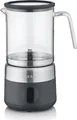 Produktbild: GRAEF MS802EU - Elektrischer Milchaufschäumer de Milch, bis zu 500 ml de Milchschaum in Barista-Qualität, abnehmbare de Glaskaraffe, 5 Programme, Abschaltautomatik, Touchscreen, Farbe schwarz
