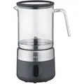 Produktbild: Graef MS802EU Milchaufschäumer schwarz, Glas-Milchkännchen, 600W, 0,4 Liter