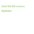 Produktbild: Graef MS 802 schwarz MS802EU (4001627044992)